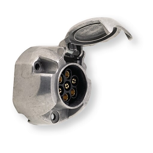 TOMADA METAL P/REBOQUE 7P